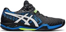 Order ASICS Court Control FF 2 Hitam/Putih/Biru 1071A056-002