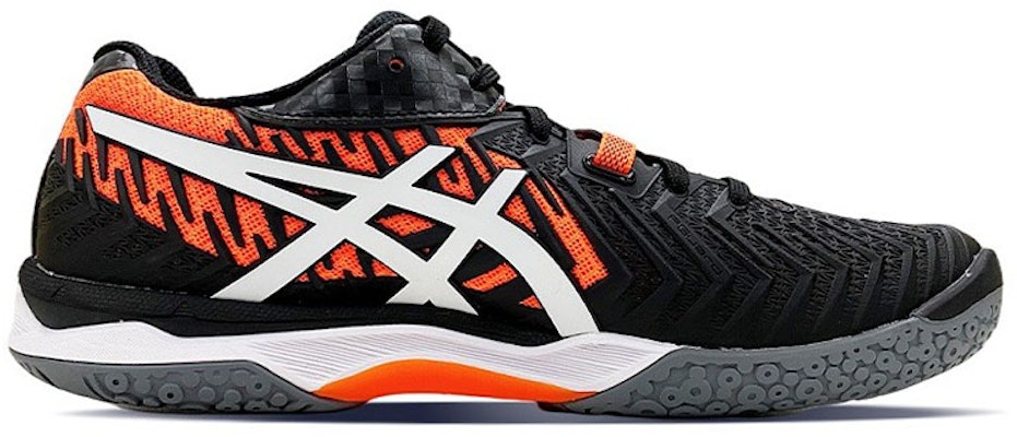 ASICS Court Control FF 2 'Black White Orange' 1071A056-004 Order ASICS Court Control FF 2 'Black White Orange' 1071A056-004