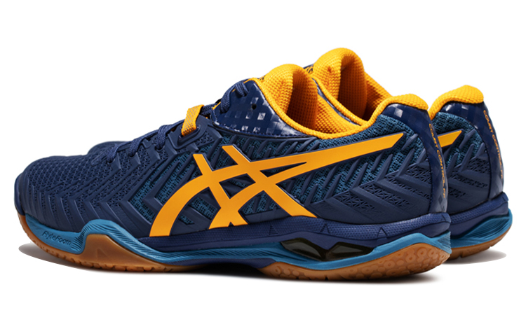 Lookbook ASICS Court Control FF 2 ''Blauw Geel'' 1071A056-400
