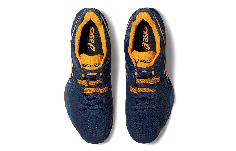 Shop ASICS Court Control FF 2 ''Blauw Geel'' 1071A056-400