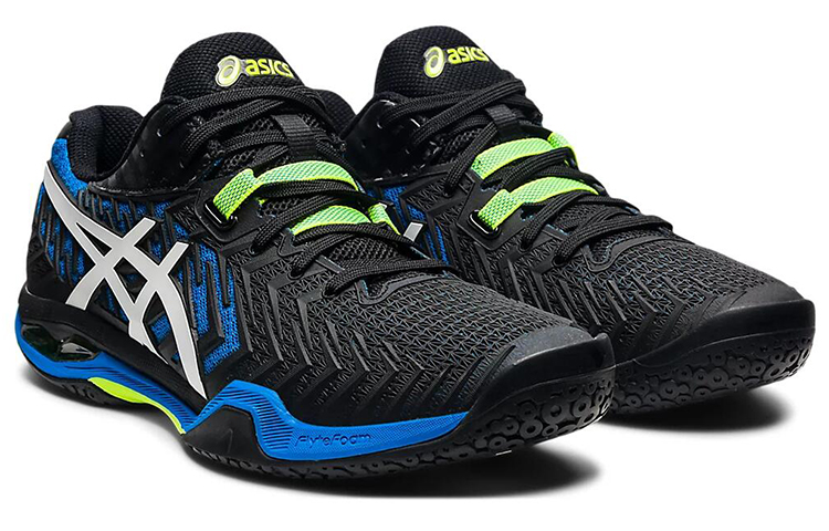 Lookbook ASICS Court Control FF 2 Schwarz/Weiß/Blau 1071A056-002