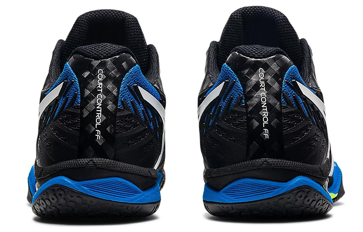 Purchase ASICS Court Control FF 2 Schwarz/Weiß/Blau 1071A056-002
