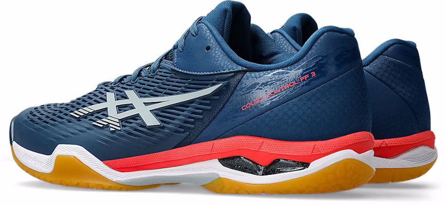 ASICS Court Control FF 3 Sepatu Tenis Mako Biru/Piedmont Abu-abu 1071A087-404 Lookbook ASICS Court Control FF 3 Sepatu Tenis Mako Biru/Piedmont Abu-abu 1071A087-404