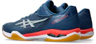 Lookbook ASICS Court Control FF 3 Sepatu Tenis Mako Biru/Piedmont Abu-abu 1071A087-404