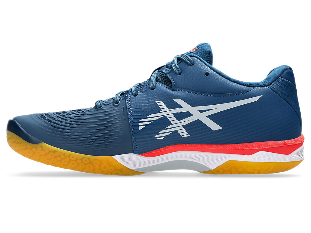 Shop ASICS Court Control FF 3 Sepatu Tenis Mako Biru/Piedmont Abu-abu 1071A087-404