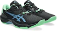Order ASICS Court Control FF 4 Tennis Shoes. Black/Saba Blue 1071A125-001