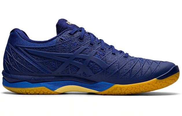 ASICS Court Control Ff Blue/ 'Gold' 1071A021-400 Order ASICS Court Control Ff Blue/ 'Gold' 1071A021-400
