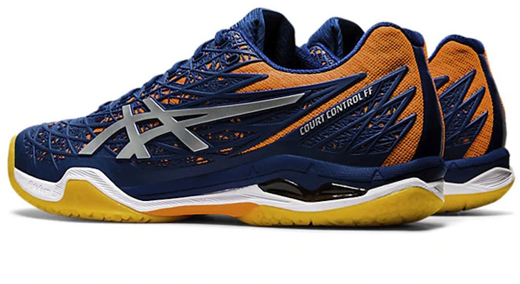 ASICS Court Control Ff Blue/ 'Orange' 1071A021-403 Shop ASICS Court Control Ff Blue/ 'Orange' 1071A021-403