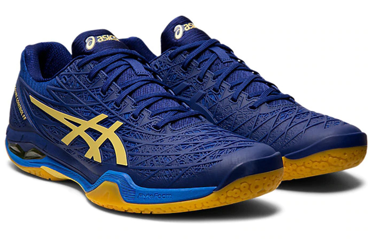 Lookbook ASICS Court Control Ff Azul/'Oro' 1071A021-400