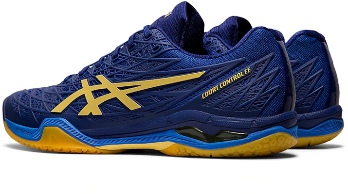 ASICS Court Control Ff Azul/'Oro' 1071A021-400 Shop ASICS Court Control Ff Azul/'Oro' 1071A021-400