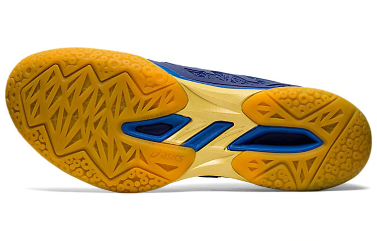 Details for ASICS Court Control Ff Azul/'Oro' 1071A021-400