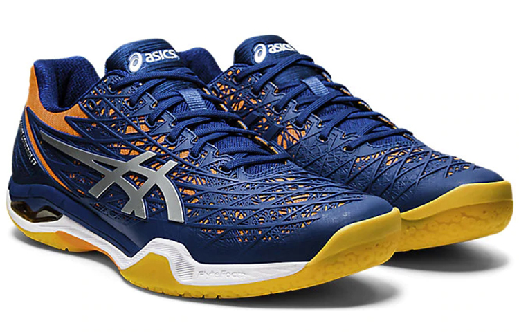 Lookbook ASICS Court Control Ff Azul/Naranja 1071A021-403