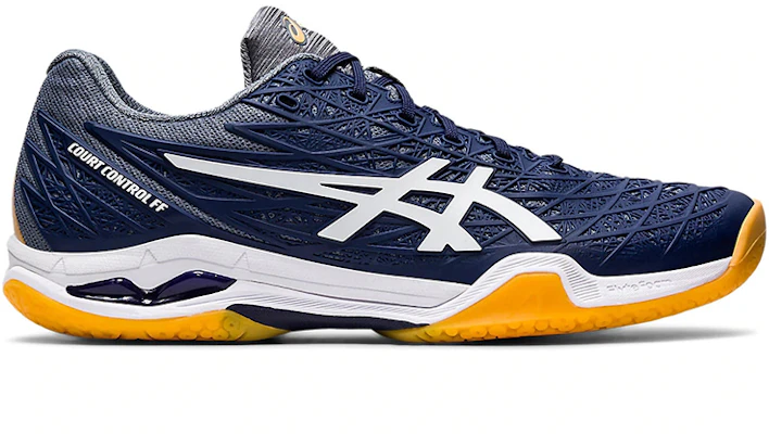 ASICS Court Control Ff Sepatu Lari Biru/Putih 1071A021-401 Order ASICS Court Control Ff Sepatu Lari Biru/Putih 1071A021-401