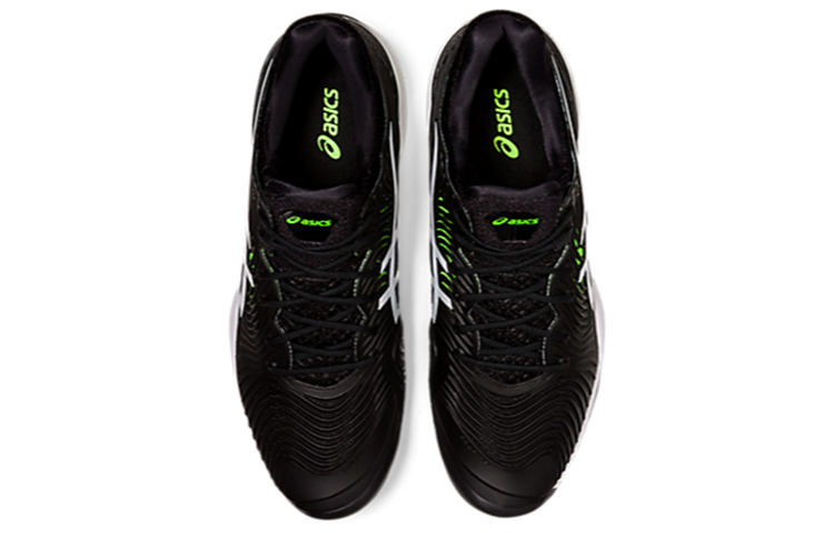 Shop ASICS Court FF 2 'Black Green Gecko' 1041A083-005