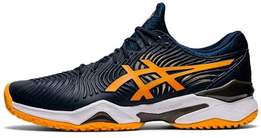 ASICS Court FF 2 Blue/ 'Orange' 1041A084-402 ASICS Court FF 2 Blue/ 'Orange' 1041A084-402