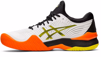 ASICS Court FF 2 'White Yellow Orange' 1041A083-100 ASICS Court FF 2 'White Yellow Orange' 1041A083-100