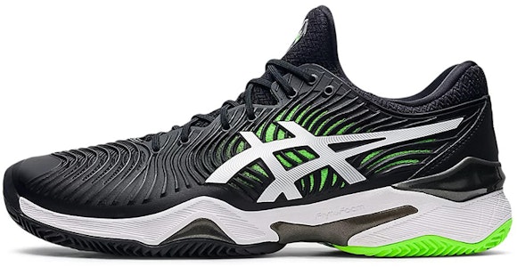 ASICS Court FF 2 Clay 'Hitam Putih Hijau' 1041A082-005 Buy ASICS Court FF 2 Clay 'Hitam Putih Hijau' 1041A082-005