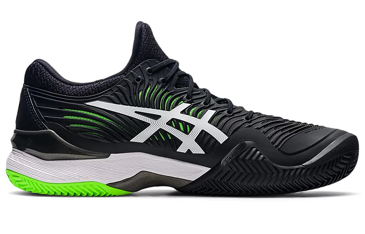 Order ASICS Court FF 2 Clay 'Black White Green' 1041A082-005