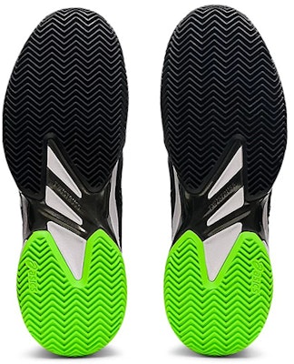 ASICS Court FF 2 Clay 'Hitam Putih Hijau' 1041A082-005 Details for ASICS Court FF 2 Clay 'Hitam Putih Hijau' 1041A082-005