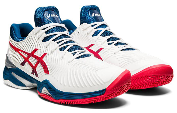Lookbook ASICS Court FF 2 Clay ''Blanc Mako Bleu'' 1041A082-102
