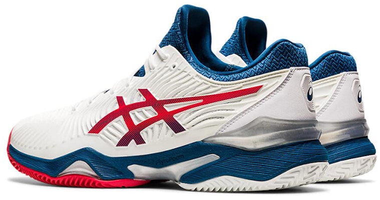 ASICS Court FF 2 Clay 'White Mako Blue' 1041A082-102 Shop ASICS Court FF 2 Clay 'White Mako Blue' 1041A082-102