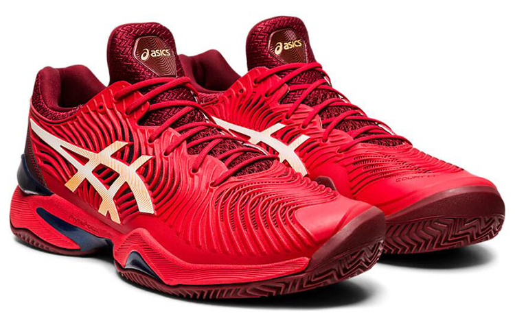 Lookbook ASICS Court FF 2 Clay Red/White 1041A082-600