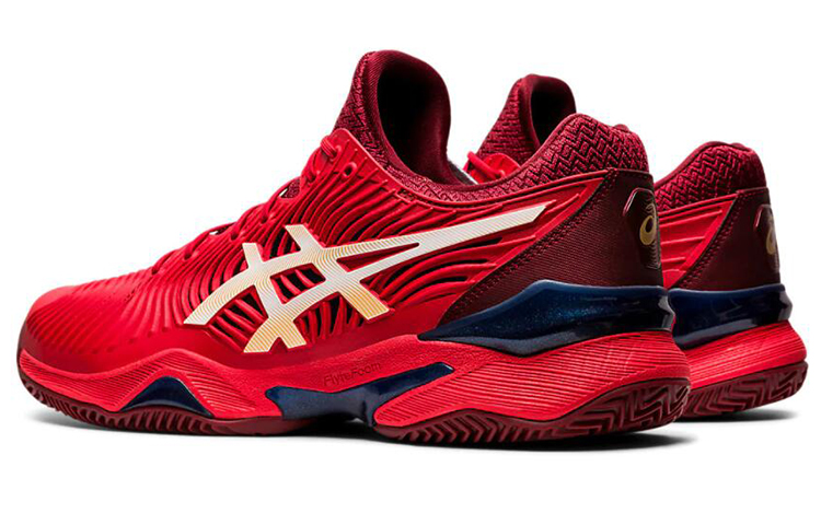 Shop ASICS Court FF 2 Clay Red/White 1041A082-600