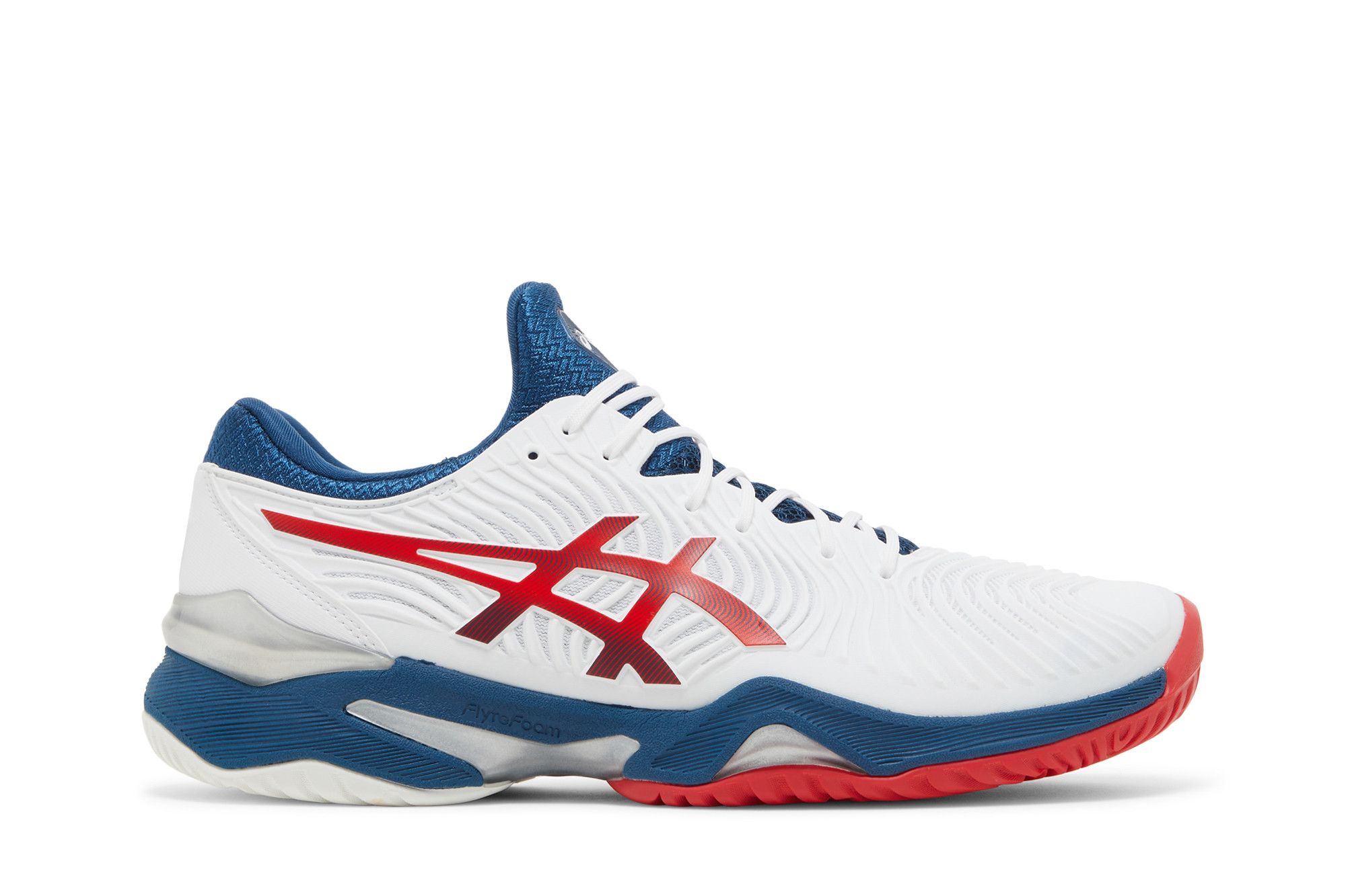 ASICS Court FF 2 Novak 'White Mako Blue' 1041A083-102