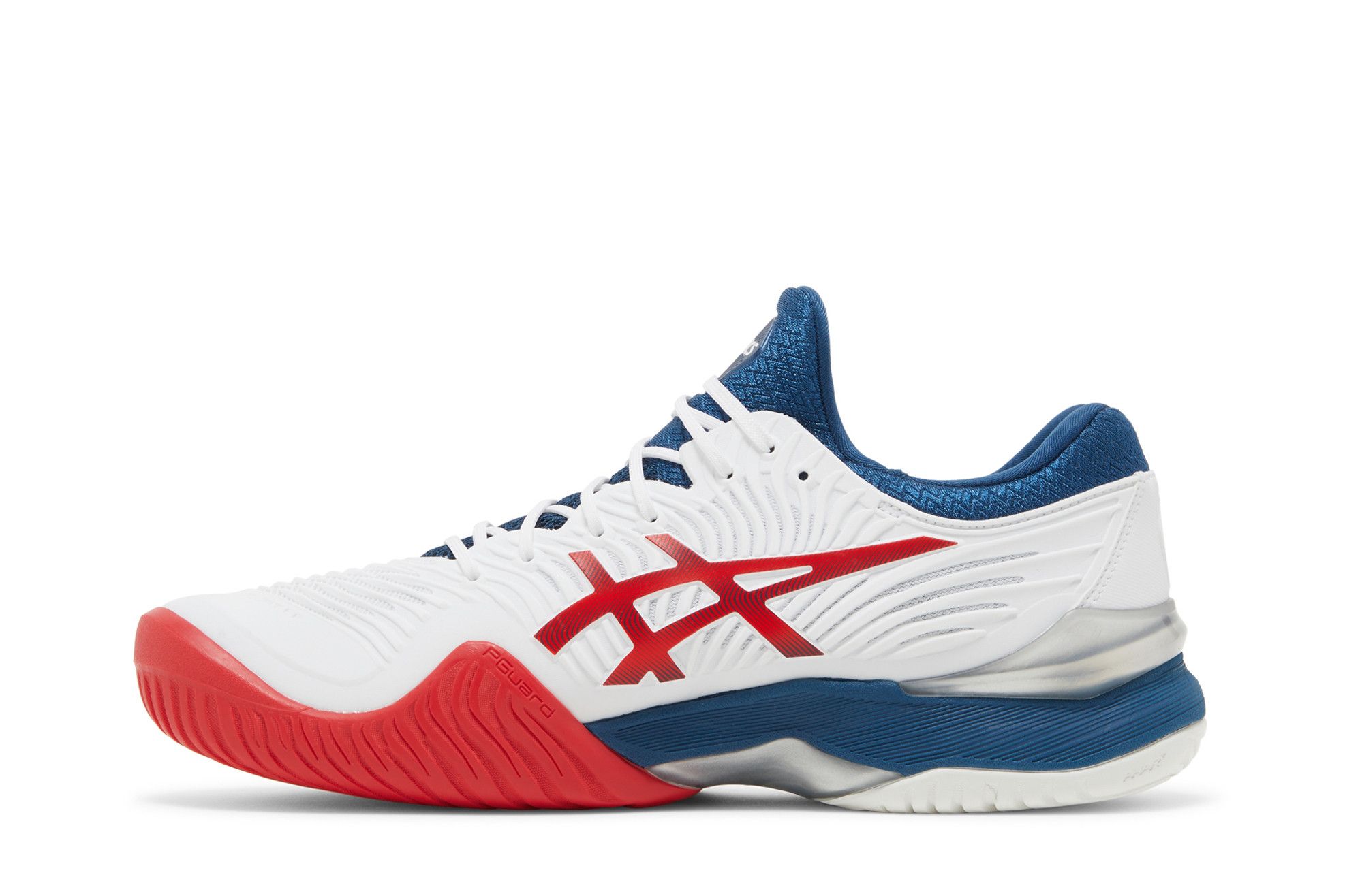 Lookbook ASICS Court FF 2 Novak ''Wit Mako Blauw'' 1041A083-102