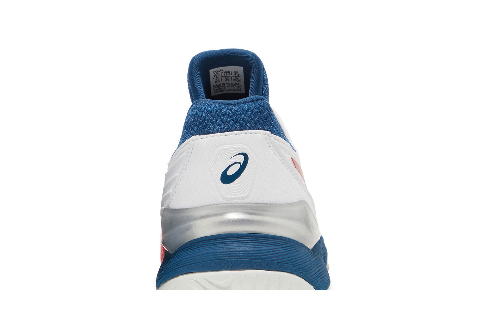 Sizing ASICS Court FF 2 Novak ''Wit Mako Blauw'' 1041A083-102