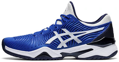 ASICS Court FF 2 Wear-resistant Breathable Tennis Shoe Blue 1041A306-402 ASICS Court FF 2 Wear-resistant Breathable Tennis Shoe Blue 1041A306-402