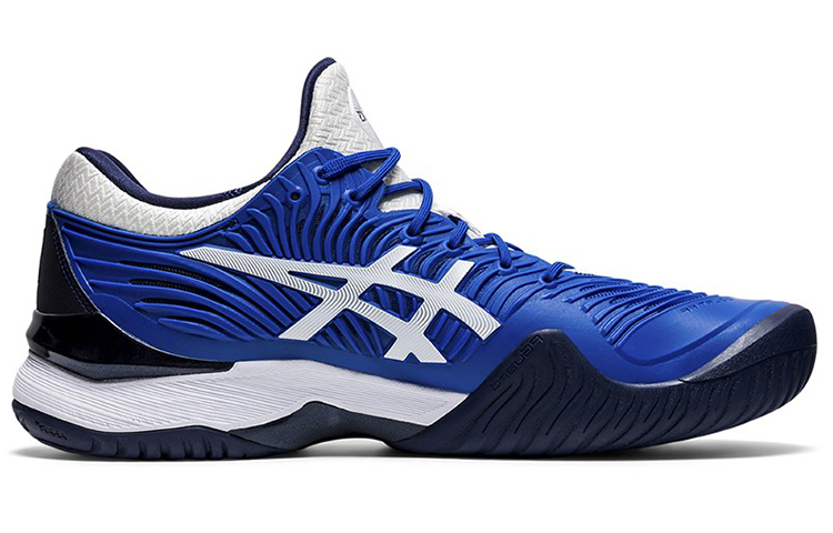 Order ASICS Court FF 2 Wear-resistant Breathable Tennis Shoe Blue 1041A306-402