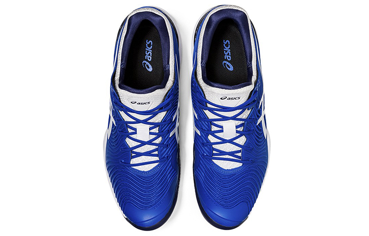 Lookbook ASICS Court FF 2 Wear-resistant Breathable Tennis Shoe Blue 1041A306-402
