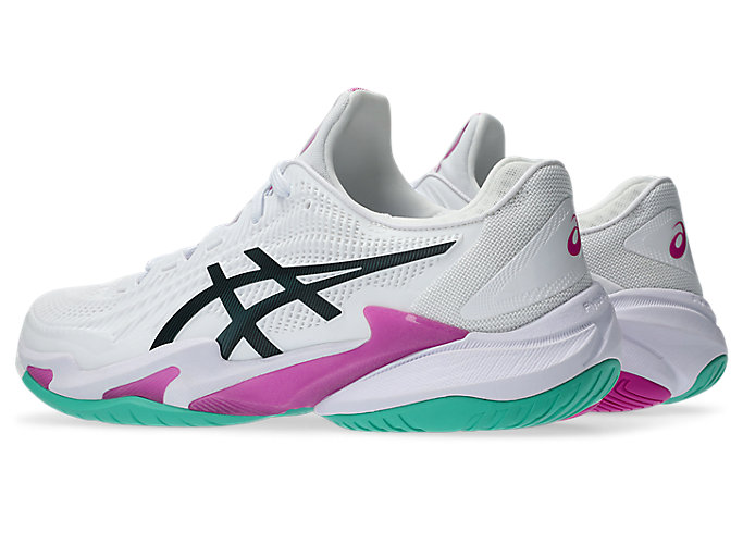 Lookbook ASICS COURT FF 3 全场网球鞋 白色/数字樱花 1041A370-106