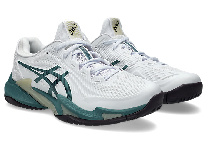 Order ASICS COURT FF 3 全地形 白色/霧翠綠 網球鞋 1041A370-107