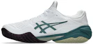 Shop ASICS COURT FF 3 全地形 白色/霧翠綠 網球鞋 1041A370-107