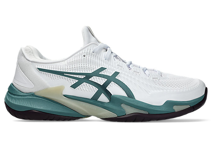 Cheap ASICS COURT FF 3 全地形 白色/霧翠綠 網球鞋 1041A370-107