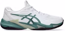 Cheap ASICS COURT FF 3 全地形 白色/霧翠綠 網球鞋 1041A370-107