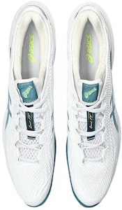 アシックス コートFF3 CLAY 白/グリブルー 1041A371-101 Lookbook アシックス コートFF3 CLAY 白/グリブルー 1041A371-101