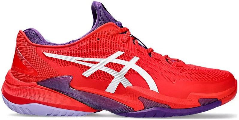ASICS Court FF 3 Novak "经典红白"网球鞋 1041A361-600 Order ASICS Court FF 3 Novak "经典红白"网球鞋 1041A361-600