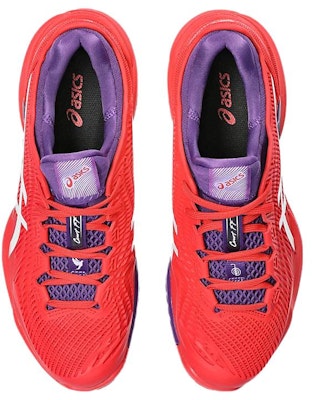 ASICS Court FF 3 Novak "经典红白"网球鞋 1041A361-600 Lookbook ASICS Court FF 3 Novak "经典红白"网球鞋 1041A361-600