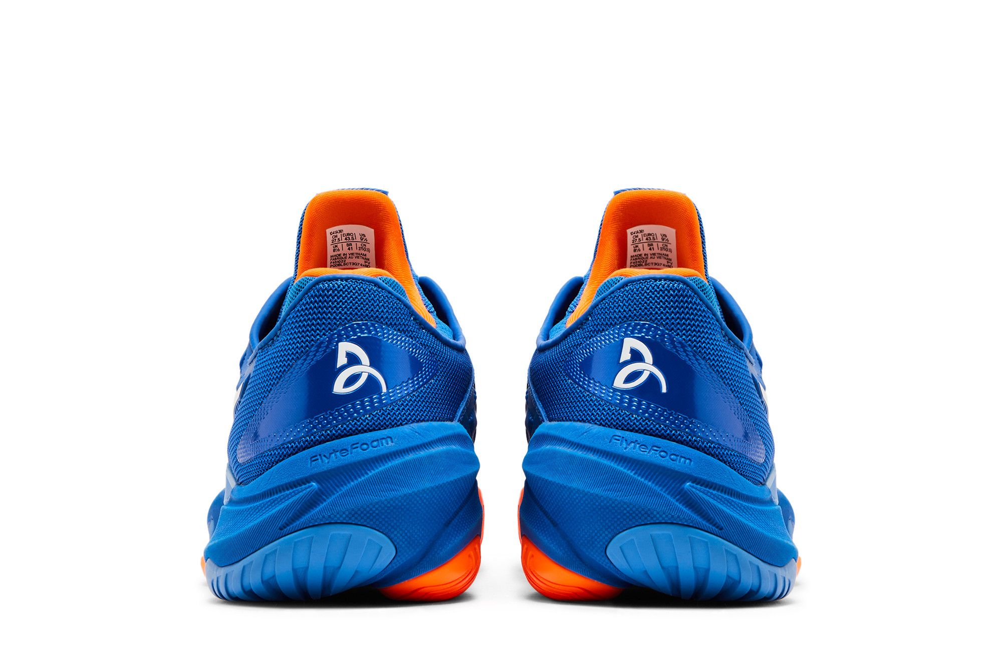 Sizing ASICS Court FF 3 Novak ''Tuna Blue'' Tennisschuhe 1041A361-960
