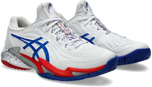 ASICS Court Ff 3 Novak 'Putih Asics Biru' 1041A480-100 Order ASICS Court Ff 3 Novak 'Putih Asics Biru' 1041A480-100