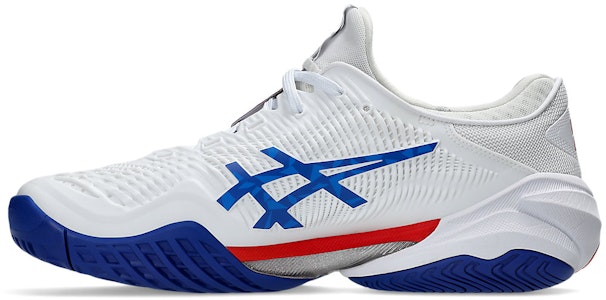 ASICS Court Ff 3 Novak 'Putih Asics Biru' 1041A480-100 Shop ASICS Court Ff 3 Novak 'Putih Asics Biru' 1041A480-100