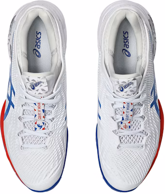 ASICS Court Ff 3 Novak 'Putih Asics Biru' 1041A480-100 Details for ASICS Court Ff 3 Novak 'Putih Asics Biru' 1041A480-100