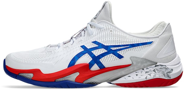 ASICS Court Ff 3 Novak 'Putih Asics Biru' 1041A480-100 Cheap ASICS Court Ff 3 Novak 'Putih Asics Biru' 1041A480-100