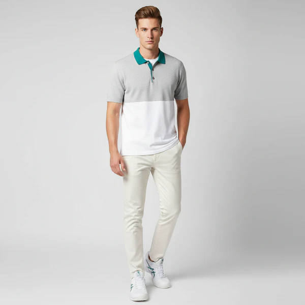 ASICS Court FF 3 Novak 'Putih Pitch Hijau' 1041A361-100 Lookbook ASICS Court FF 3 Novak 'Putih Pitch Hijau' 1041A361-100