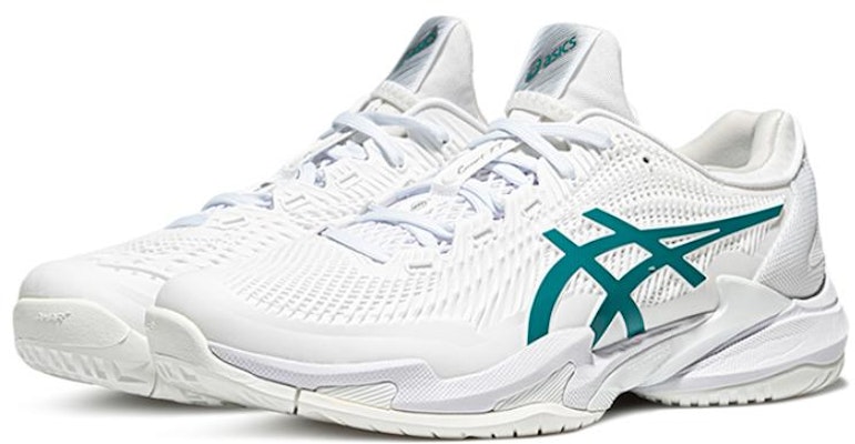 ASICS Court FF 3 Novak 'White Pitch Green' 1041A361-100 Lookbook ASICS Court FF 3 Novak 'White Pitch Green' 1041A361-100