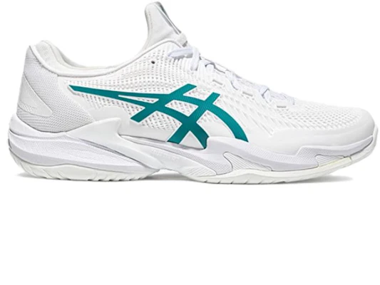 ASICS Court FF 3 Novak 'Putih Pitch Hijau' 1041A361-100 Shop ASICS Court FF 3 Novak 'Putih Pitch Hijau' 1041A361-100