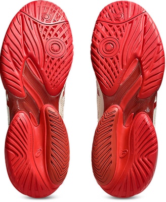 ASICS Court FF 3 Novak All-Court Shoes Cream/Classic Red 1041A522-968 Sizing ASICS Court FF 3 Novak All-Court Shoes Cream/Classic Red 1041A522-968